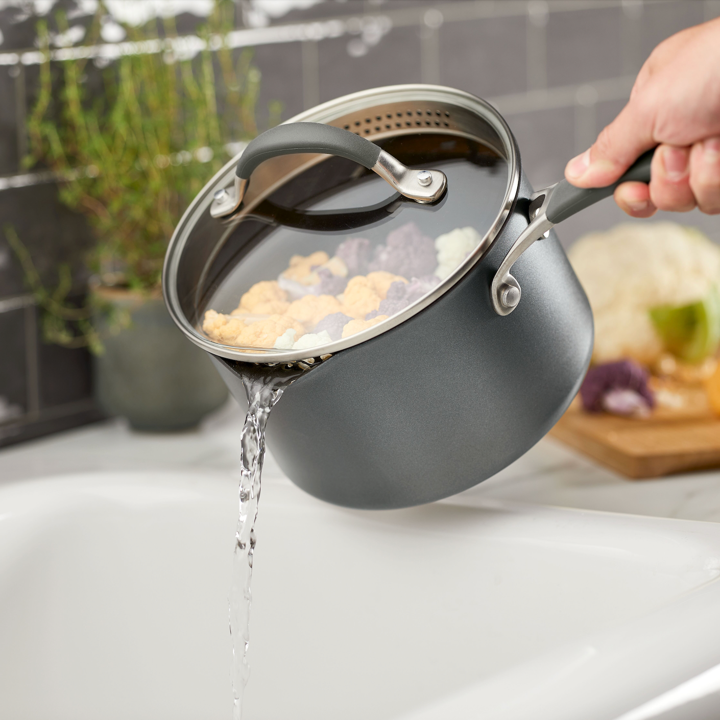 ANTIHAFT-SAUCENTOPF CIRCULON A1 SERIE VERSCHIEDENE GRÖSSEN