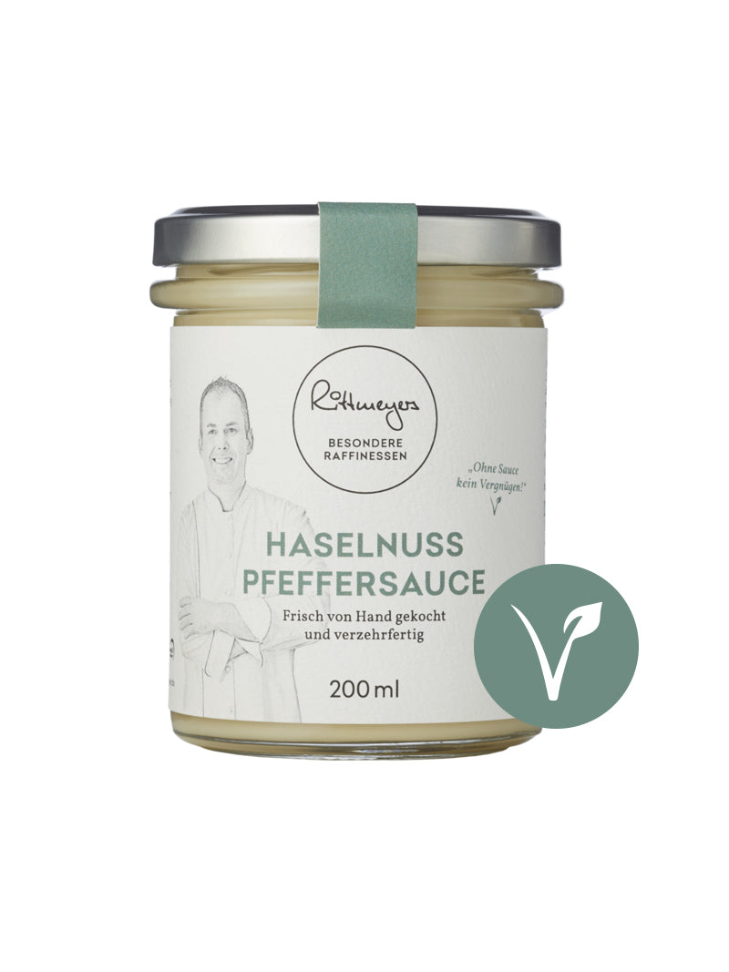 Haselnuss Pfeffer Sauce