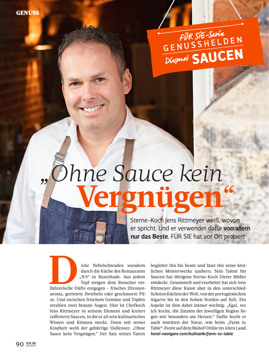 OHNE SAUCE KEIN VERGNÜGEN