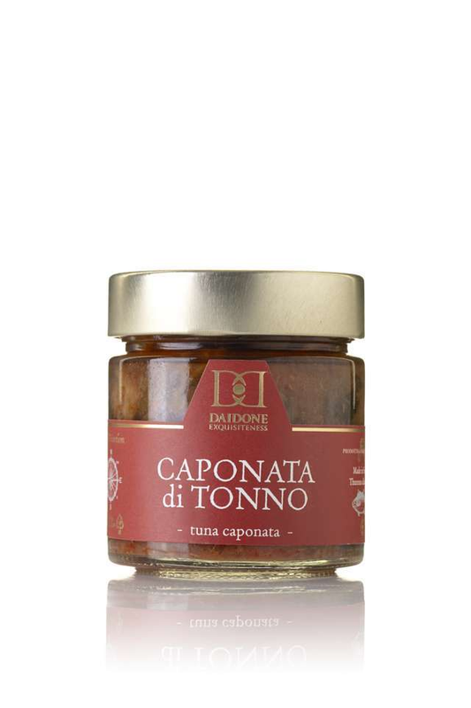 CAPONATA VON THUNFISCH UND AUBERGINE