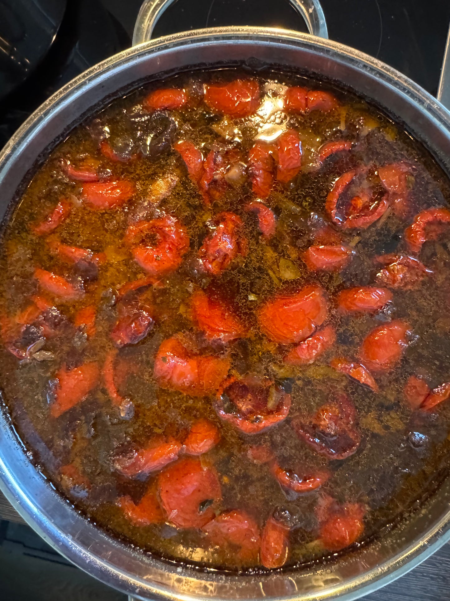 SCHMORTOMATENJUS MIT OFENKNOBLAUCH - Sonderedition