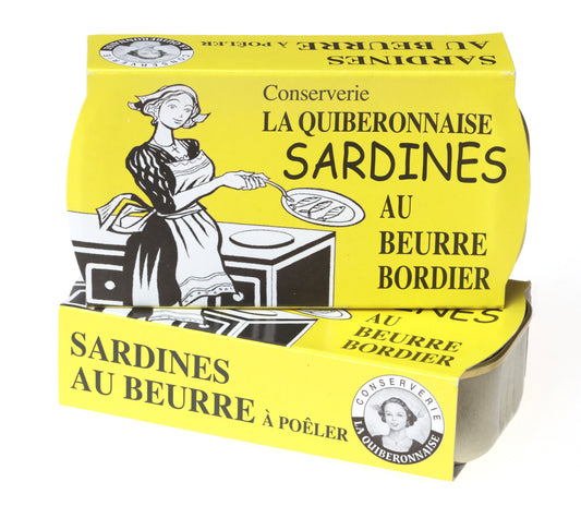 SARDINEN IN BRETONISCHER BUTTER VON LA QUIBERONNAISE