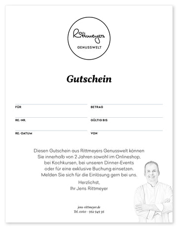 GUTSCHEIN | Rittmeyers Genusswelt