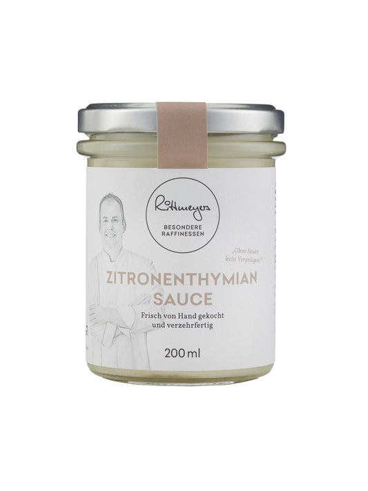 Zitronen Thymian Sauce